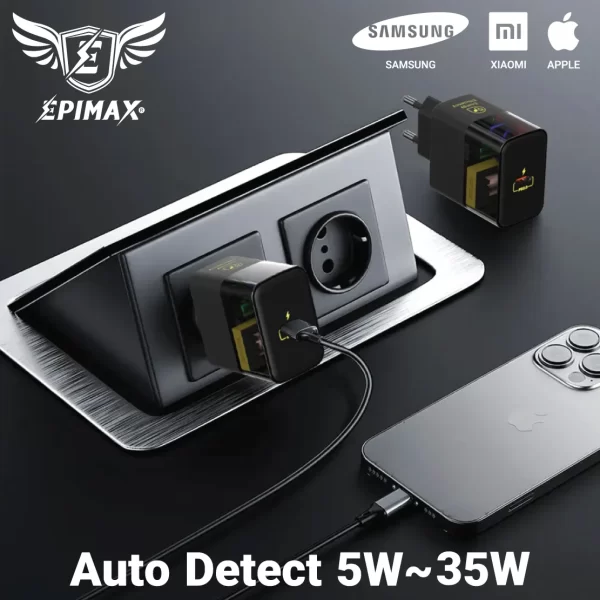 کلگی 35 وات گان سوپرفست EPIMAX مدل EU-152