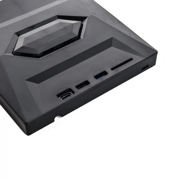دی وی دی رایتر اکسترنال + هاب و رم ریدر USB3.0 Type-C کی لینک (KLINK) مدل K-8260