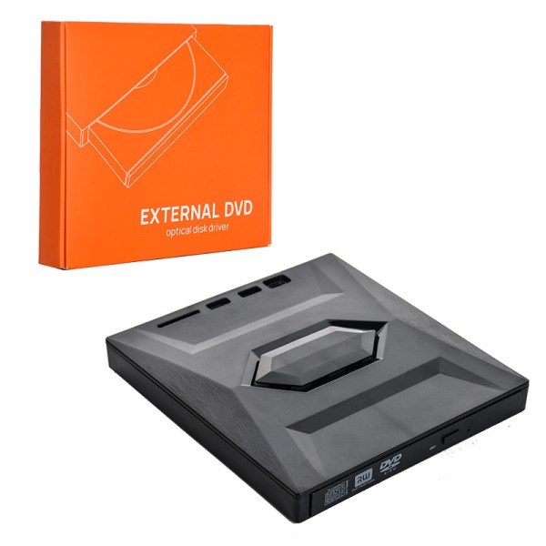 دی وی دی رایتر اکسترنال + هاب و رم ریدر USB3.0 Type-C کی لینک (KLINK) مدل K-8260